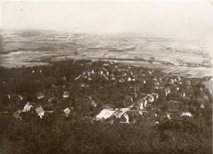 Blick vom Bismarckturm ca. 1944