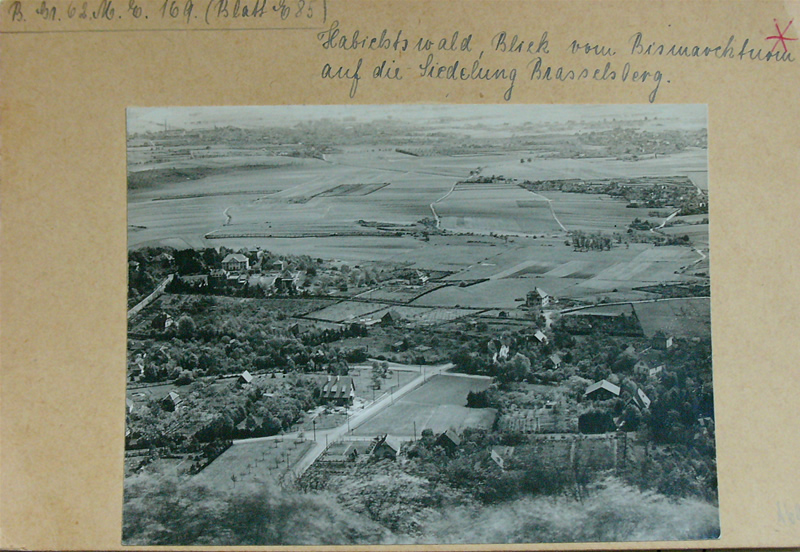 Blick vom Bismarckturm Stadtarchiv