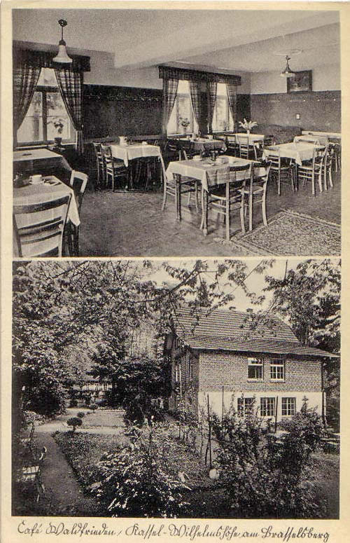 Postkarte Cafe Waldfrieden